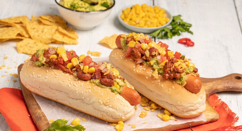 Receta Perros Calientes Mexicanos
