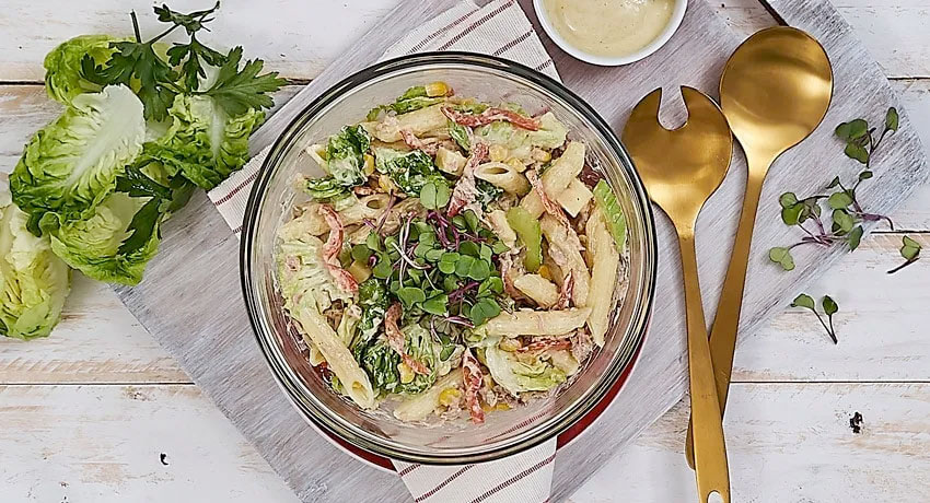 Bowl de pasta fría con Atún Zenú