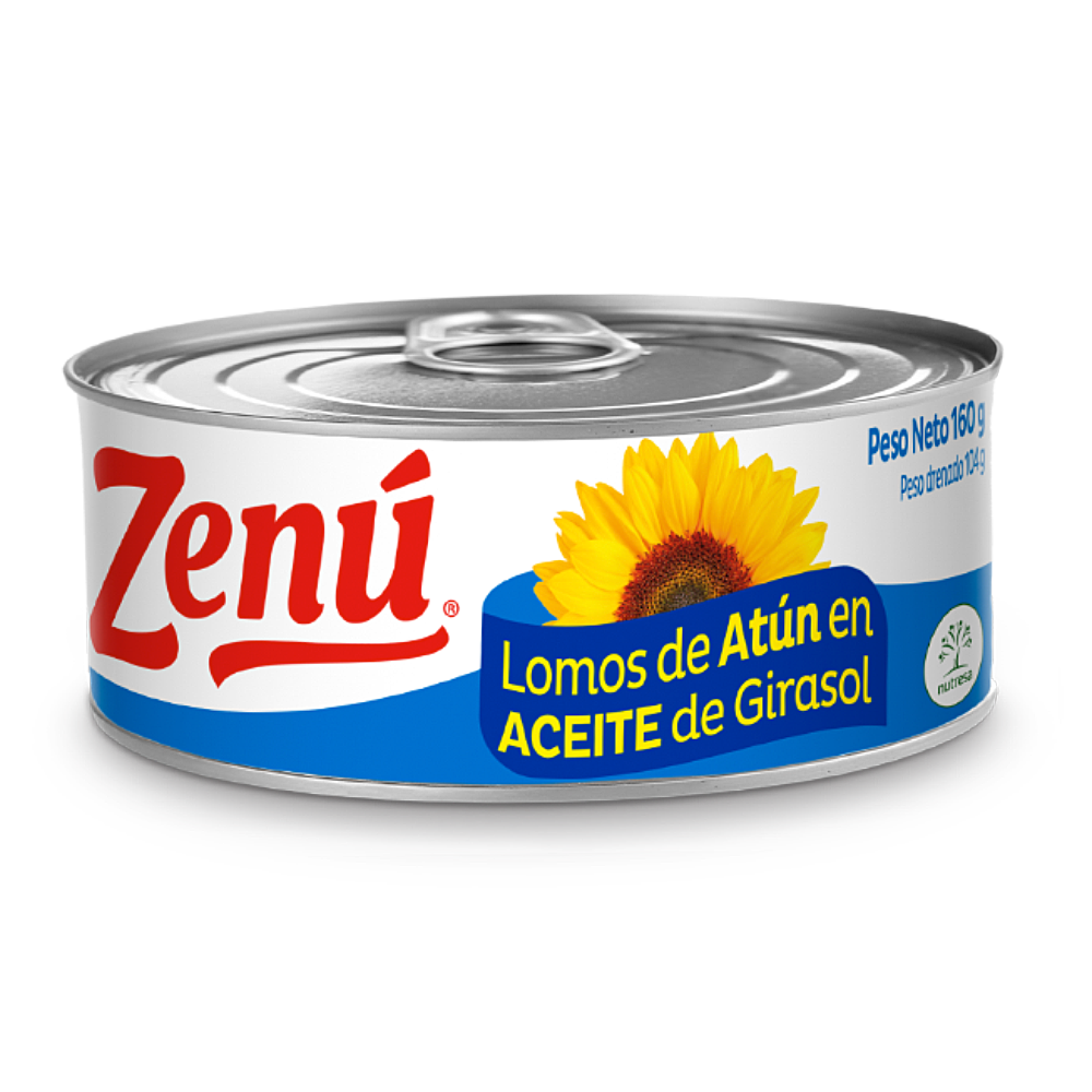 Lomos de atún en aceite de girasol